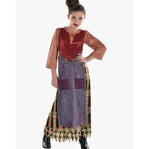 Party City Hocus Pocus Mary Sanderson Halloween Costume Girls L 12/14 NWT